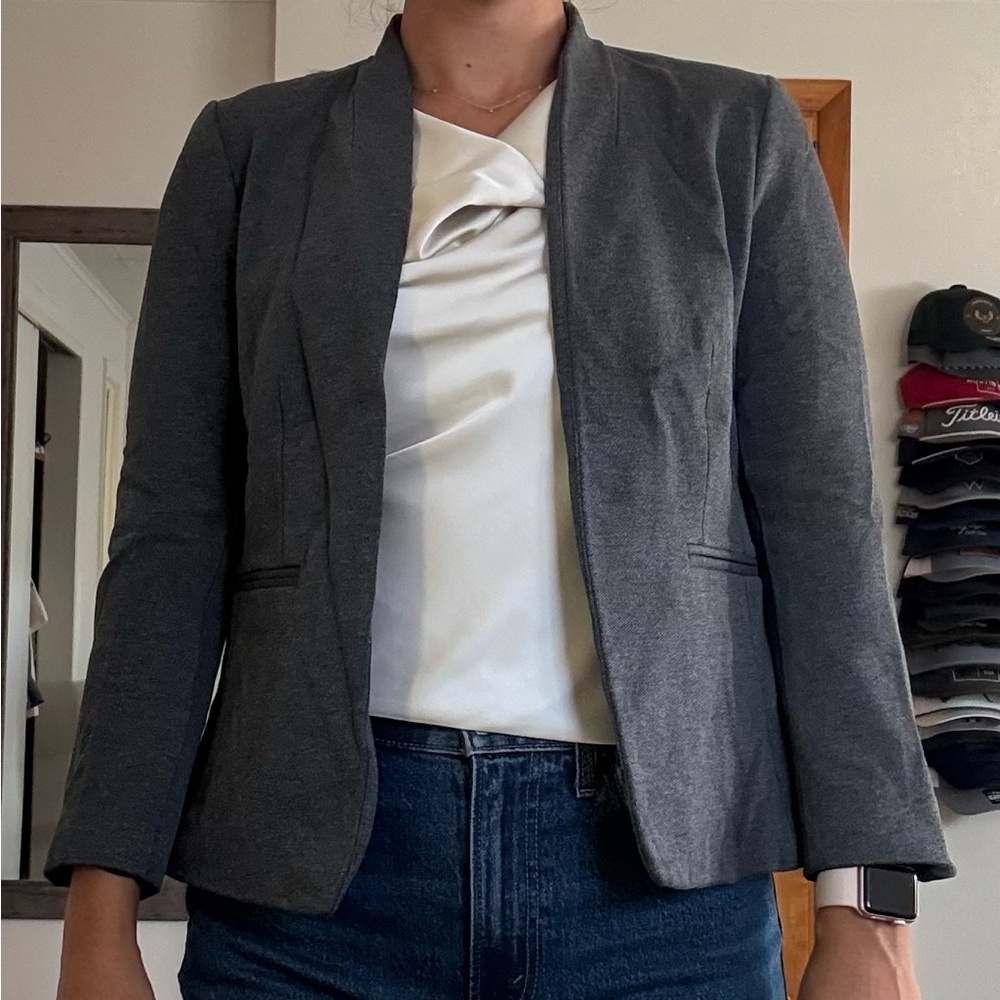 J. Crew Charcoal Blazer